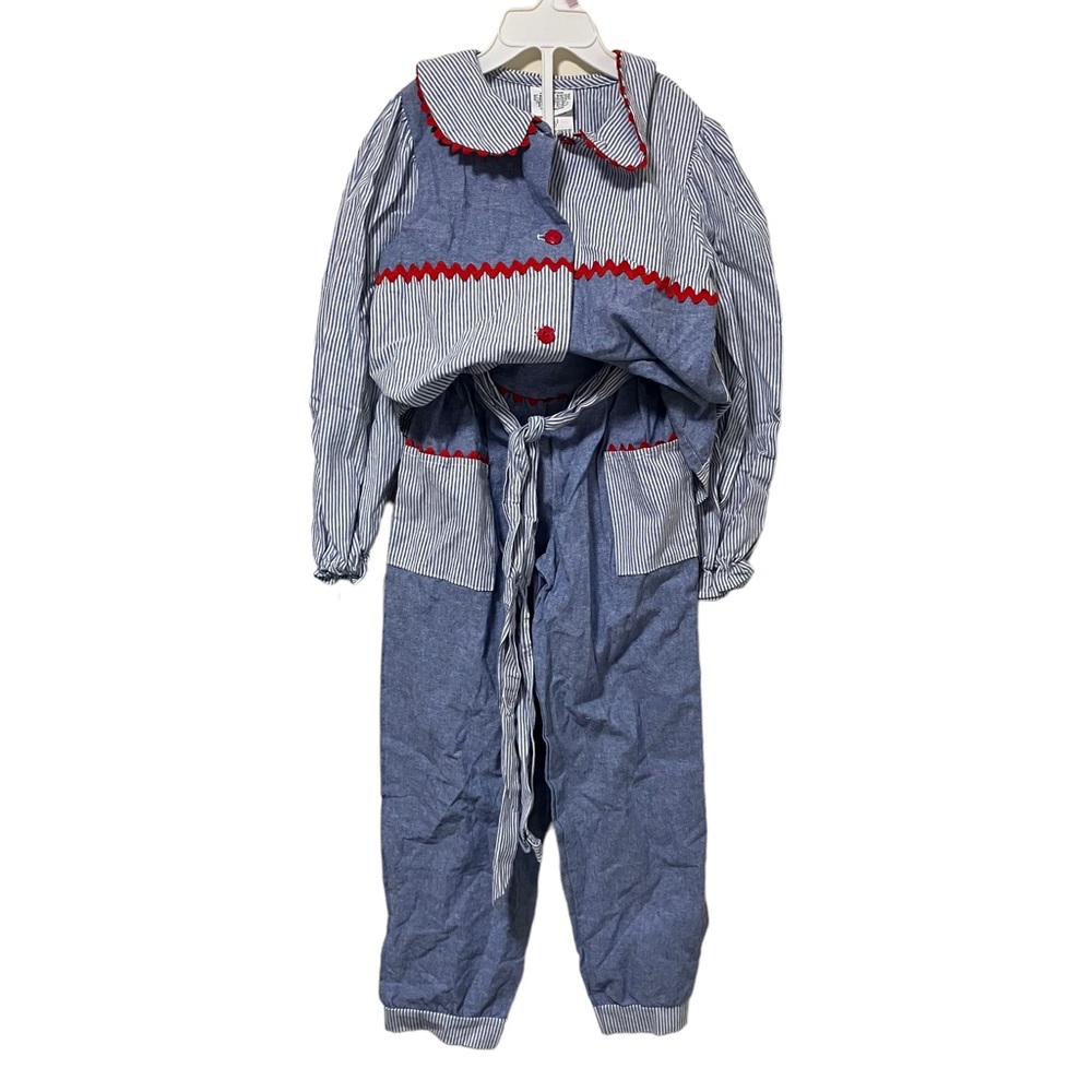 Vintage 90s English Toffee Girls Denim Patch Outfit NWOT